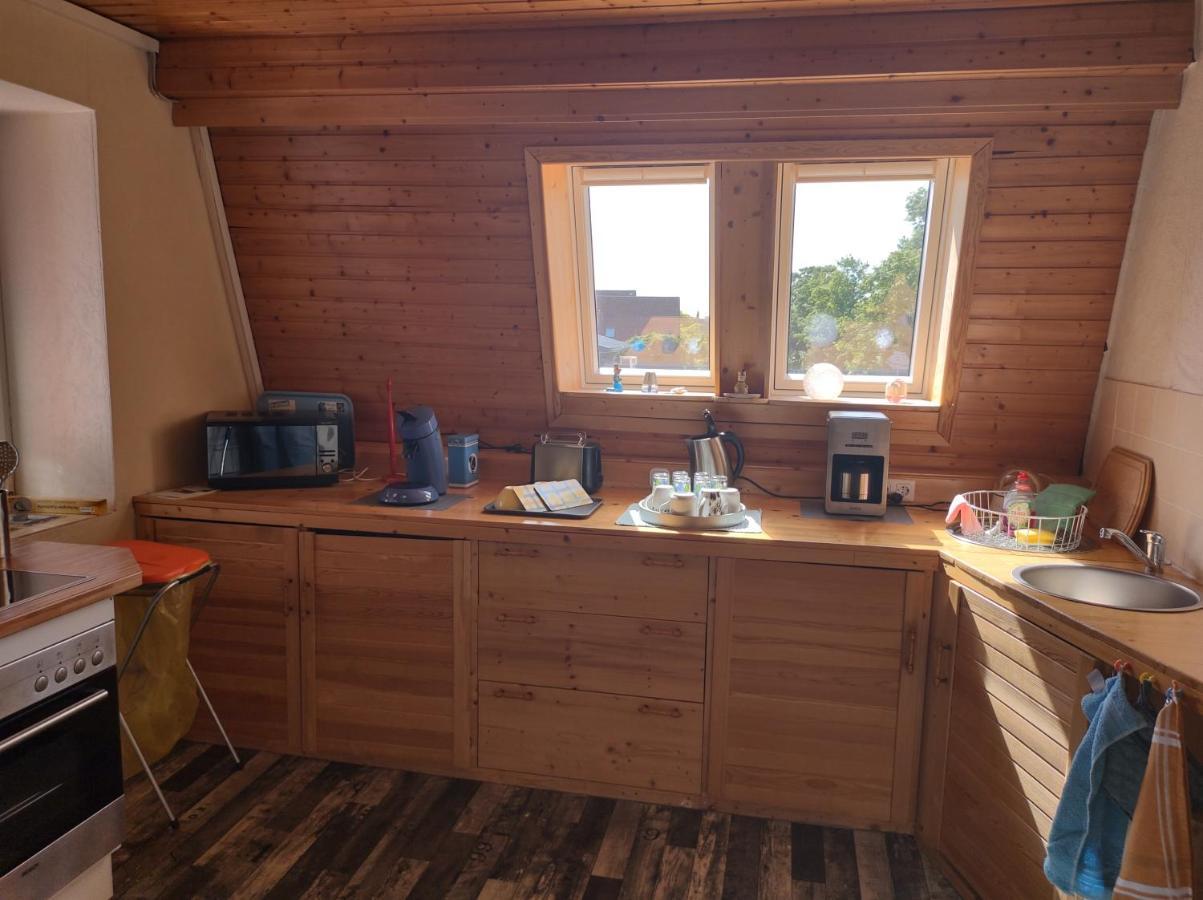 Ferienwohnung Nixe Sandstedt Buitenkant foto